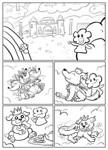 Princess Pups Inks - Page 1