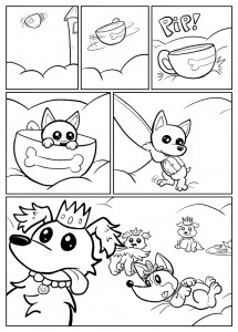 Princess Pups Inks - Page 2